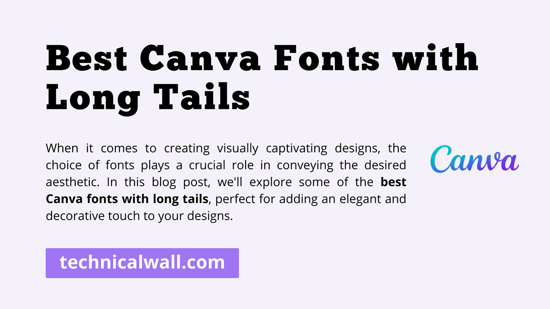 7 Best Canva Fonts With Tails Updated 2024 Technical Wall   Best Canva Fonts With Tails 