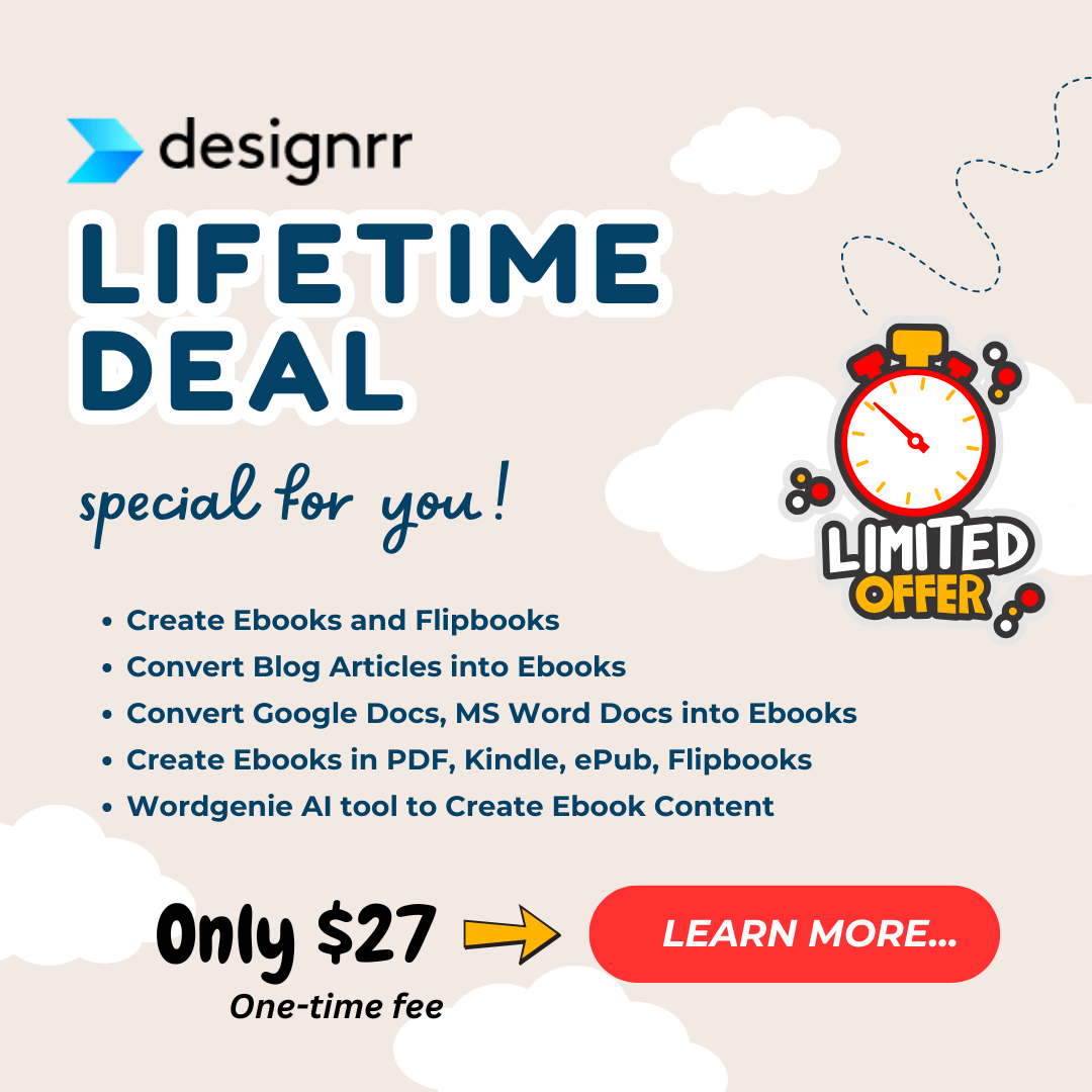 Designrr Lifetime Deal